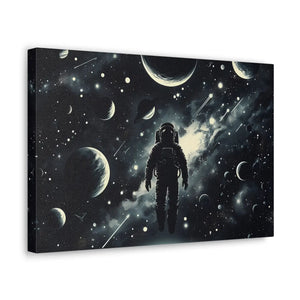 Astronaut Canvas Gallery – Cosmic Vibes Cotton - Dipaliz - Prints