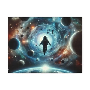 Astronaut Canvas Gallery – Premium Artist Cotton - Dipaliz - Prints
