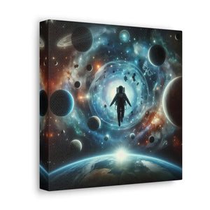Astronaut Canvas Gallery – Premium Artist Cotton - Dipaliz - Prints
