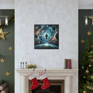 Astronaut Canvas Gallery – Premium Artist Cotton - Dipaliz - Prints