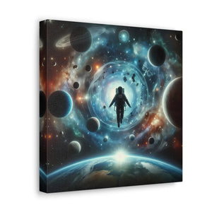 Astronaut Canvas Gallery – Premium Artist Cotton - Dipaliz - Prints