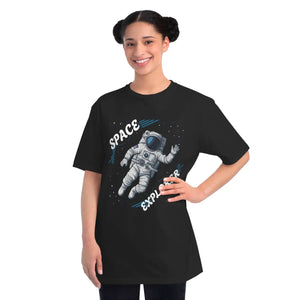 Organic Space Explorer T-shirt - Sustainable Cotton Tees - Dipaliz - T-shirts