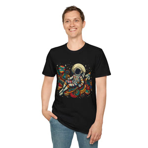 Galactic Cosmos Unisex Softstyle Tee Ring-spun Cotton Dipaliz - T-shirts - s