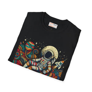 Galactic Cosmos Unisex Softstyle Tee Ring-spun Cotton Dipaliz - T-shirts - s