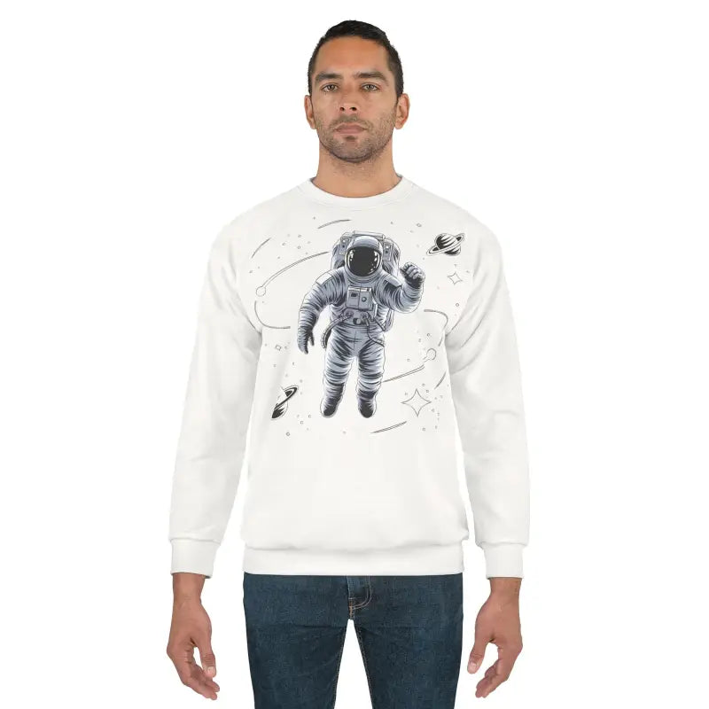 Epic Astronaut All-over Print Crewneck Sweatshirt - All Over Prints