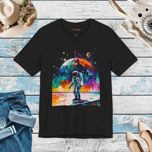 Vibrant Astronaut Unisex Jersey Short Sleeve Tee - Dipaliz - T-shirts