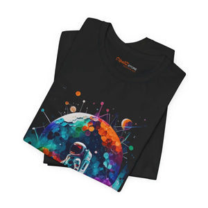 Vibrant Astronaut Unisex Jersey Short Sleeve Tee - Dipaliz - T-shirts