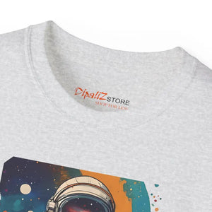 Astronaut T-shirt - Vibrant Paint Splash Design - Dipaliz - T-shirts