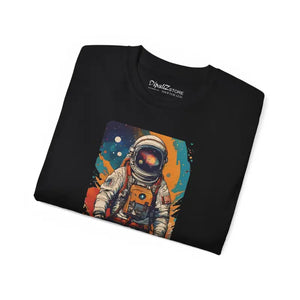 Astronaut T-shirt - Vibrant Paint Splash Design - Dipaliz - T-shirts