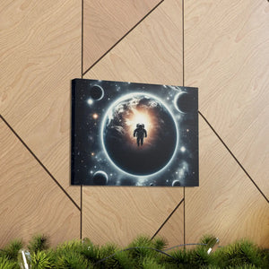Cosmic Astronaut Canvas – Cotton Gallery Wrap - Dipaliz - Prints