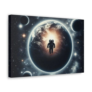 Cosmic Astronaut Canvas – Cotton Gallery Wrap - Dipaliz - Prints