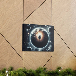 Cosmic Astronaut Canvas – Cotton Gallery Wrap - Dipaliz - Prints