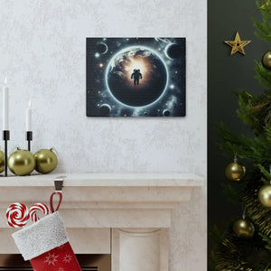 Cosmic Astronaut Canvas – Cotton Gallery Wrap - Dipaliz - Prints