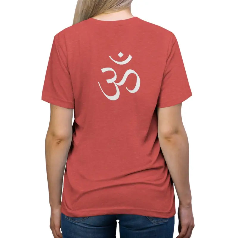 Achieve Meditative Style with Premium Aum Triblend Tee - T-shirt