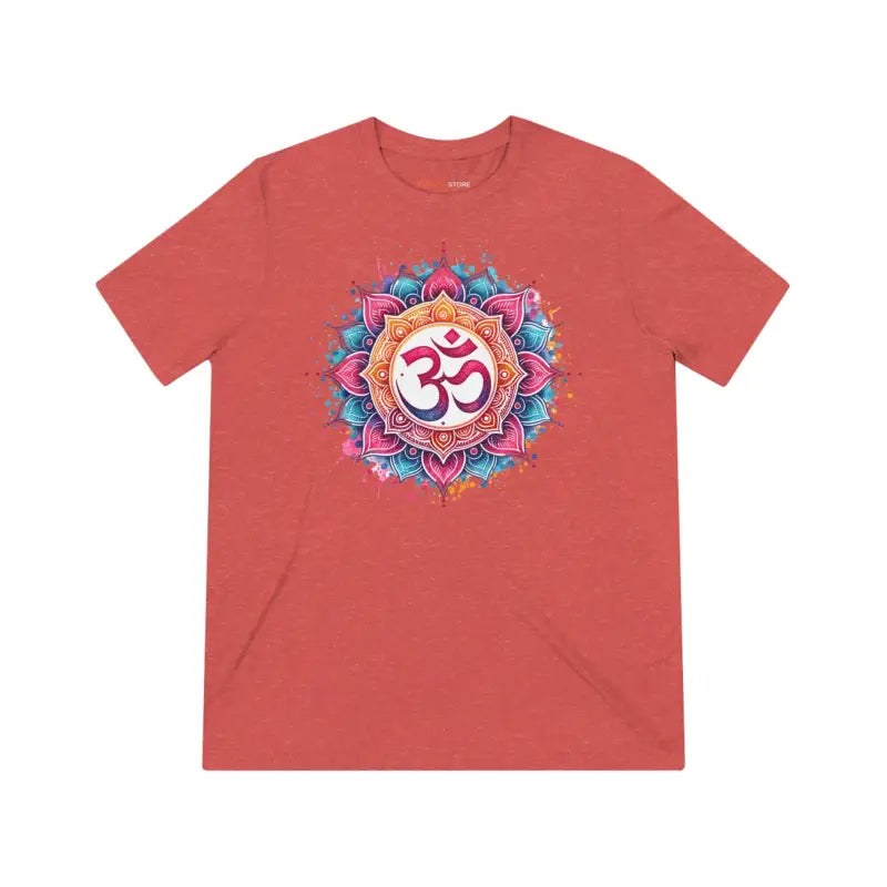 Achieve Meditative Style with Premium Aum Triblend Tee - T-shirt