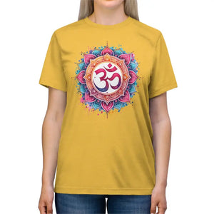 Meditation Aum Edition Premium Triblend Unisex Tee - Dipaliz - Yellow Gold Triblend / s - T-shirts