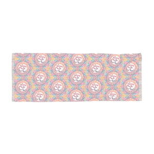 Aum Pattern Scarf - Fashion Essential Chic Style - Dipaliz - 27’’ × 73’’ - Scarves & Shawls
