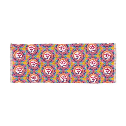 Unleash Style with the Aum Pattern Scarf - 27’’ × 73’’