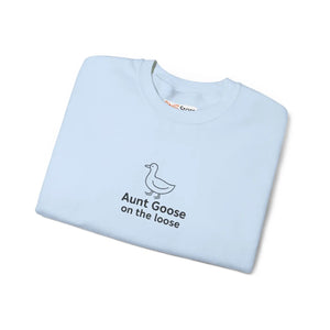 Cozy Unisex Heavy Blend Sweatshirt - Aunt Goose Design - Dipaliz - Sweatshirts