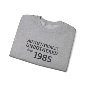 Authentically Unbothered Crewneck - Cotton-poly Blend - Dipaliz - Sweatshirt