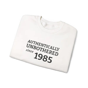 Authentically Unbothered Crewneck - Cotton-poly Blend - Dipaliz - Sweatshirt