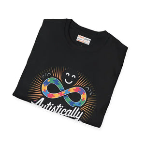 Autistically Awesome Unisex Softstyle T-shirt - Dipaliz - T-shirts