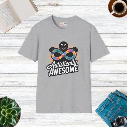 Autistically Awesome Unisex T-shirt: Style Meets Comfort - Xs / Sport Grey T-shirt