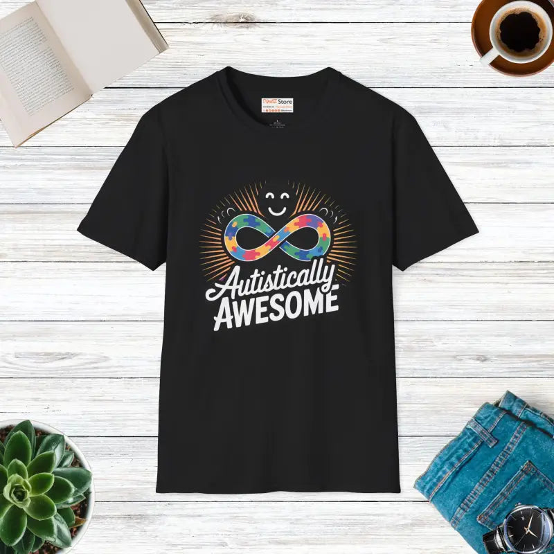 Autistically Awesome Unisex T-shirt: Style Meets Comfort - Xs / Black T-shirt