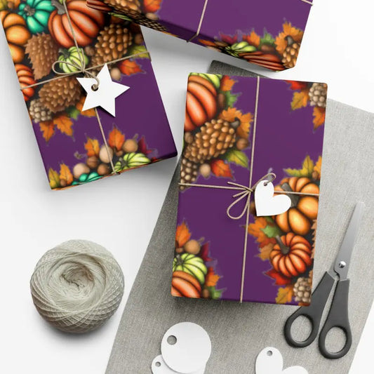 Transform Gifts with Autumn Bliss Gift Wrap Papers - 30’’ x 144’’ / Matte Home Decor