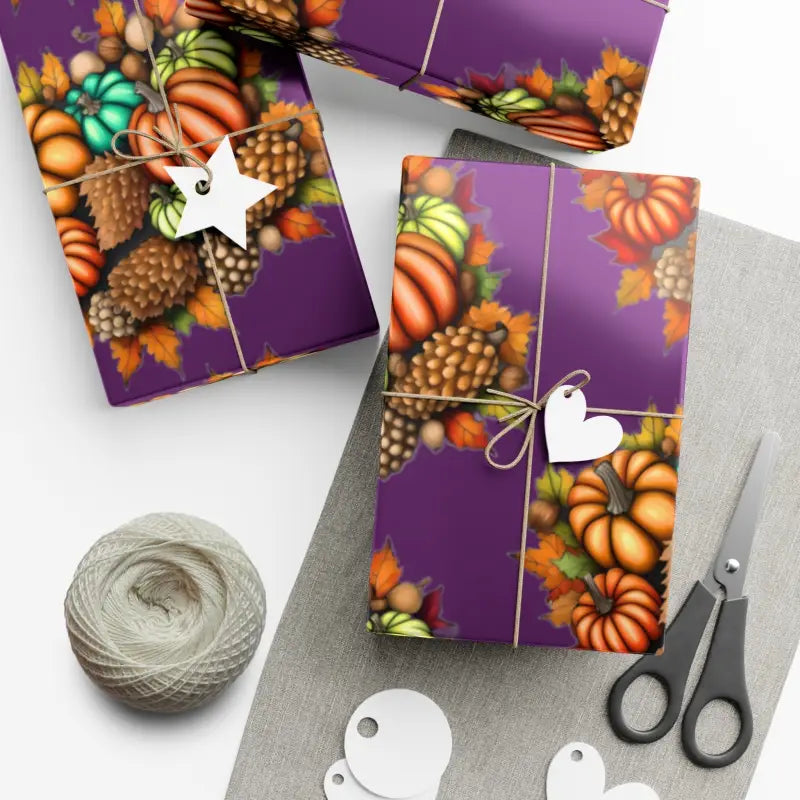 Transform Gifts with Autumn Bliss Gift Wrap Papers - Home Decor