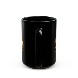 Autumn Coffee Mug, Cozy Vibes Pumpkin & Leaves 11oz/15oz - Mugs