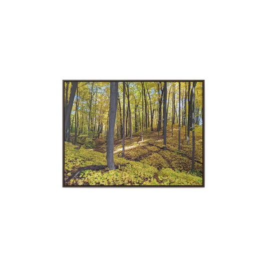 Autumn Elegance: Trendy Gallery Canvas Wraps for your Home - 40″ x 30″ / Walnut / Premium (1.25″)