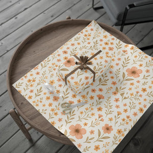 Vibrant Autumn Floral Wrapping – Eco-friendly - Dipaliz - Paper