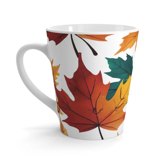 Sip in Style with Vibrant Autumn Foliage Latte Mug - 12oz