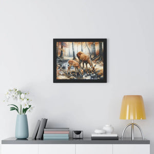 Autumn Forest Framed – Peaceful Retreat - Dipaliz - Posters Prints & Visual Artwork