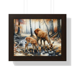 Autumn Forest Framed – Peaceful Retreat - Dipaliz - Posters Prints & Visual Artwork