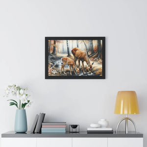 Autumn Forest Framed – Peaceful Retreat - Dipaliz - Posters Prints & Visual Artwork