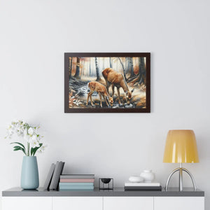 Autumn Forest Framed – Peaceful Retreat - Dipaliz - Posters Prints & Visual Artwork