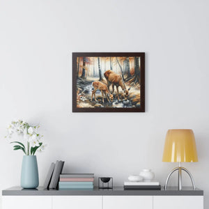 Autumn Forest Framed – Peaceful Retreat - Dipaliz - Posters Prints & Visual Artwork
