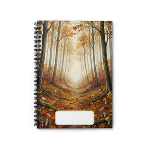 Autumn Forest Spiral Notebook – Ruled Journal - Dipaliz - Journals