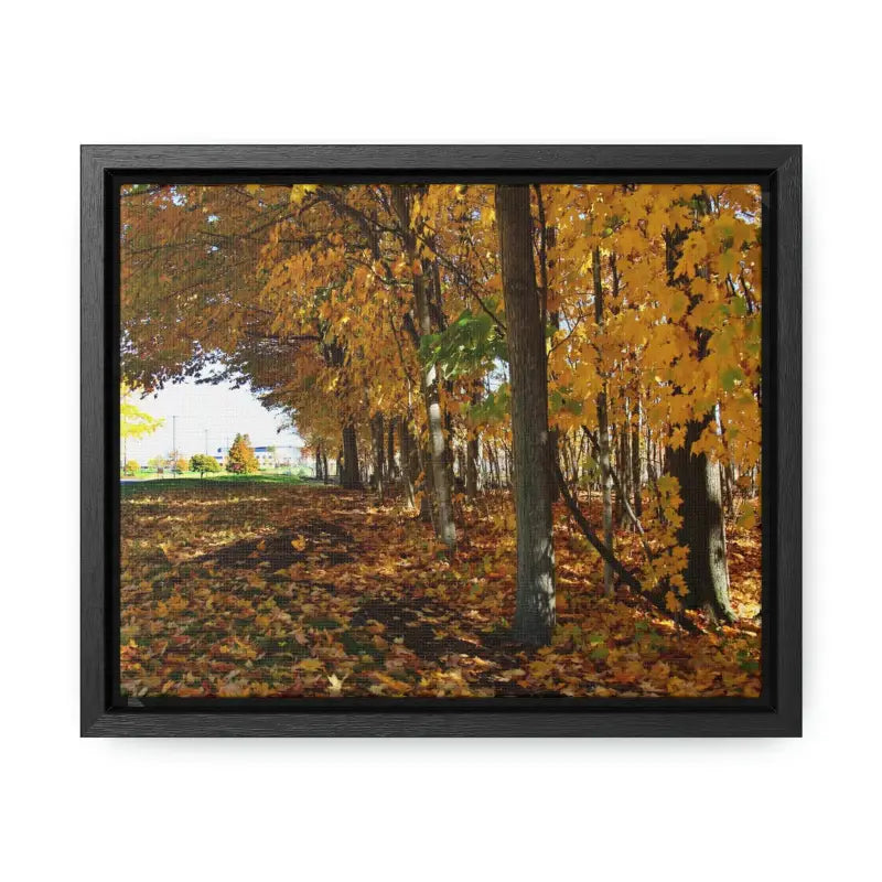 Autumn Splendor Gallery Canvas Wraps for Cozy Seasonal Charm - 10″ x 8″ / Black / Premium (1.25″)