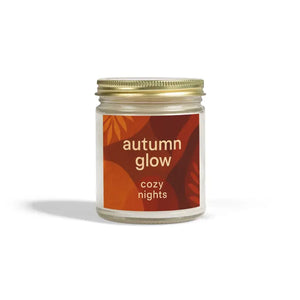 Dipaliz Fraser Fir Coconut Apricot Wax Scented Candles for Cozy Vibes - 9oz / Clear / Cinnamon Chai