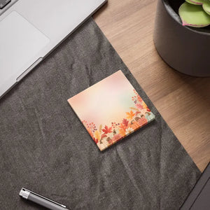 Autumn Harvest Note Pad - Fall Floral Design - Dipaliz - Paper Products