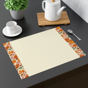 Autumn Harvest Placemat - Cotton Twill Fall Foliage - Dipaliz - Placemats
