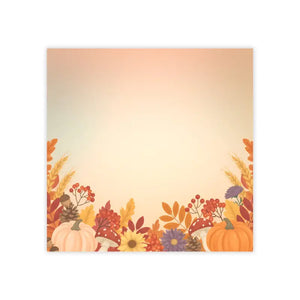 Autumn Harvest Note Pads - Fall Pumpkin Sticky Notes - Dipaliz - 4’’ x / White - Paper Products