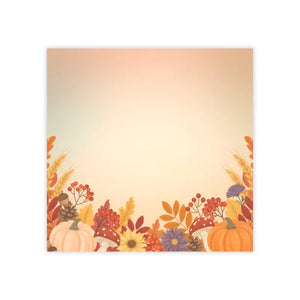 Autumn Harvest Note Pads - Fall Pumpkin Sticky Notes - Dipaliz - Paper Products