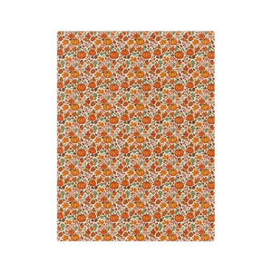 Harvest Velveteen Blanket – Fall Leaves - Dipaliz - Blankets