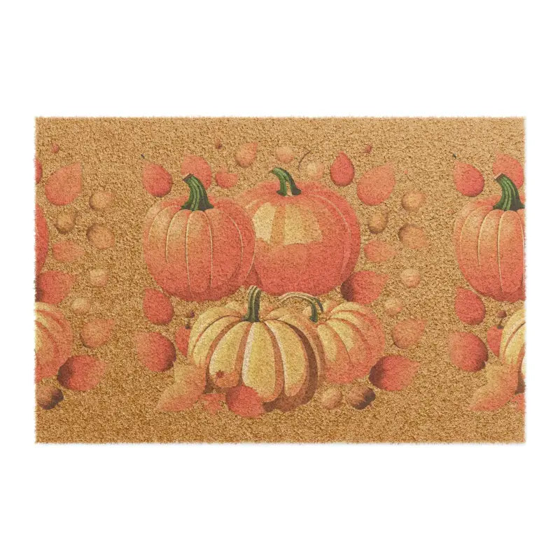 Step Up your Entryway with the Autumn Leaves Coir Door Mat - 24’’ x 16’’ Home Decor