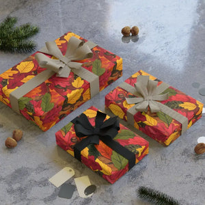 95gsm Fine Art Autumn Wrapping Paper Satin Finish - Dipaliz
