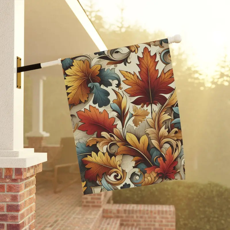 Autumn Leaves House Banner: Transform your Home Decor - 24.5’’ × 32’’